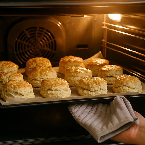 スコーンを焼く