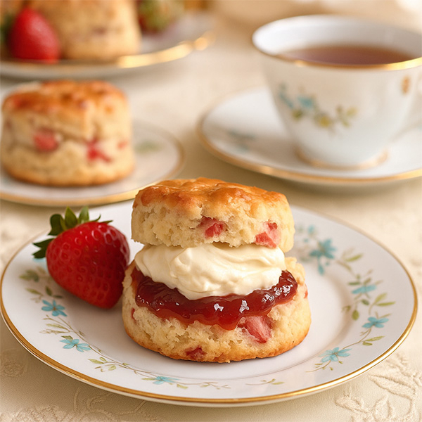 いちご味のスコーン