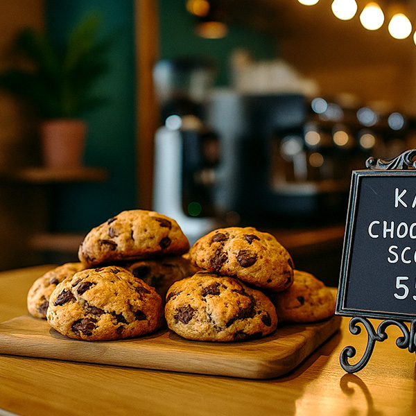 チョコレート味のスコーン