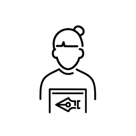 WEBデザイナーのアイコン